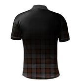 Clan Cameron of Erracht Weathered Tartan Polo Shirt - Alba Celtic Style GH88 Cameron of Erracht Weathered Tartan Tartan Polo